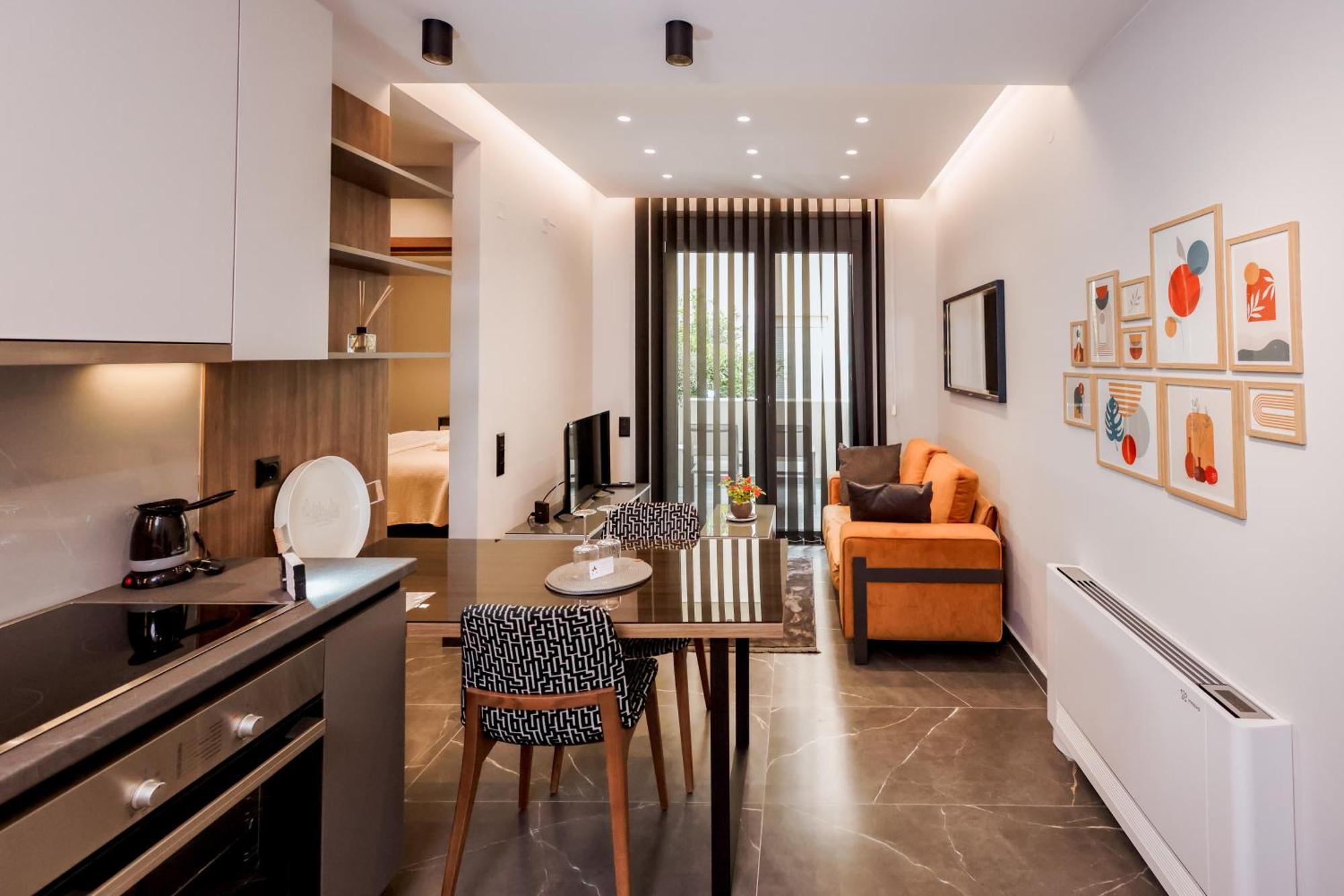 Urban Apartments Chios Town Bagian luar foto